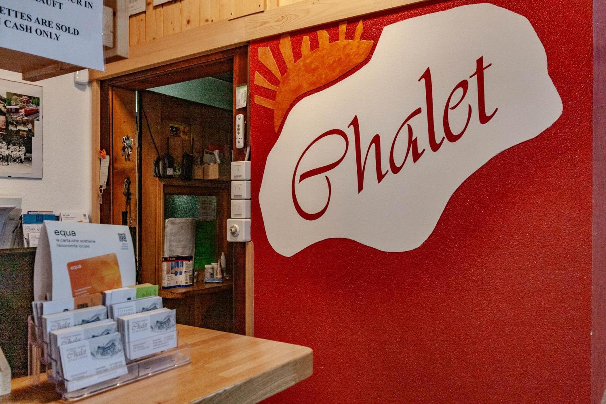 Ristorante Pensione Chalet Stazione Poschiavo Luaran gambar